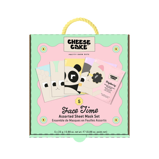 5 x 25ml Face Time Sheet Mask Set - Assorted