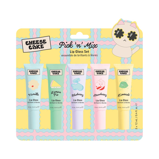 5 x 12ml Pick 'n' Mix Lip Gloss Set - Sweet Scents